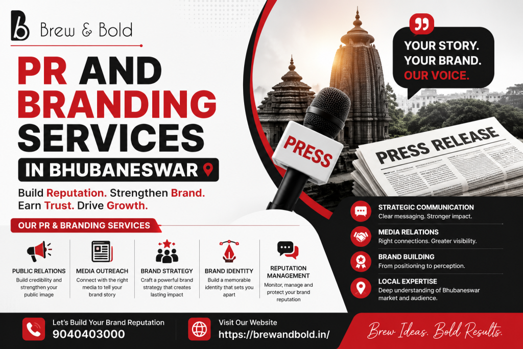 PR and branding services in Bhubaneswar